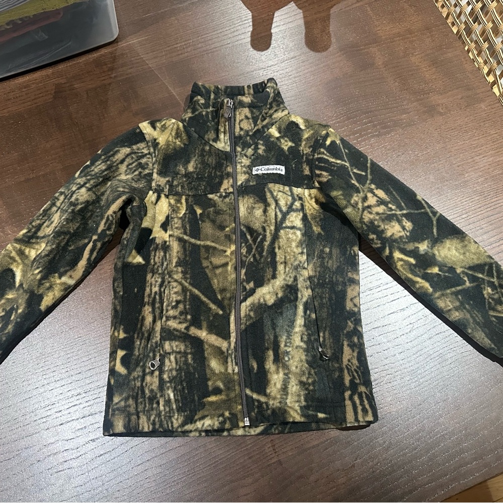 Columbia Kids Camo Fleece Jacket